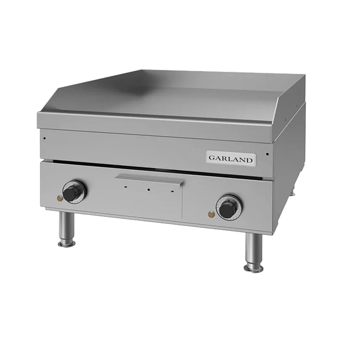Garland US Range E24-24G 24" Countertop Heavy Duty Electric Griddle with 23-5/8" x 23-1/4" Surface