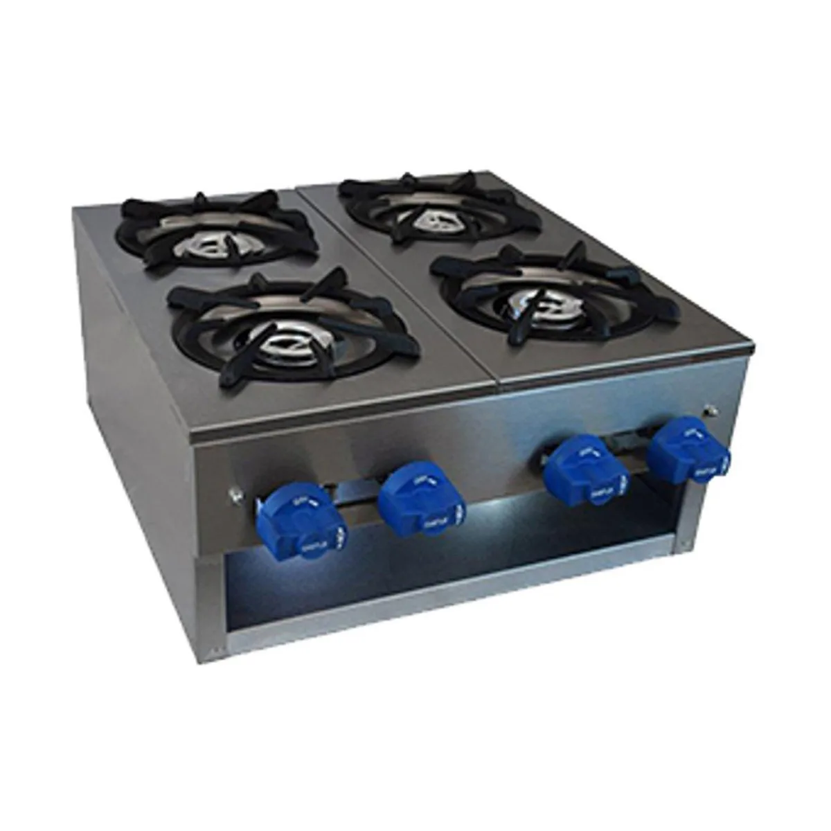 Comstock-Castle 1092 20" Countertop Gas Hotplate with (4) Burners, Manual Controls, 48.000 BTU