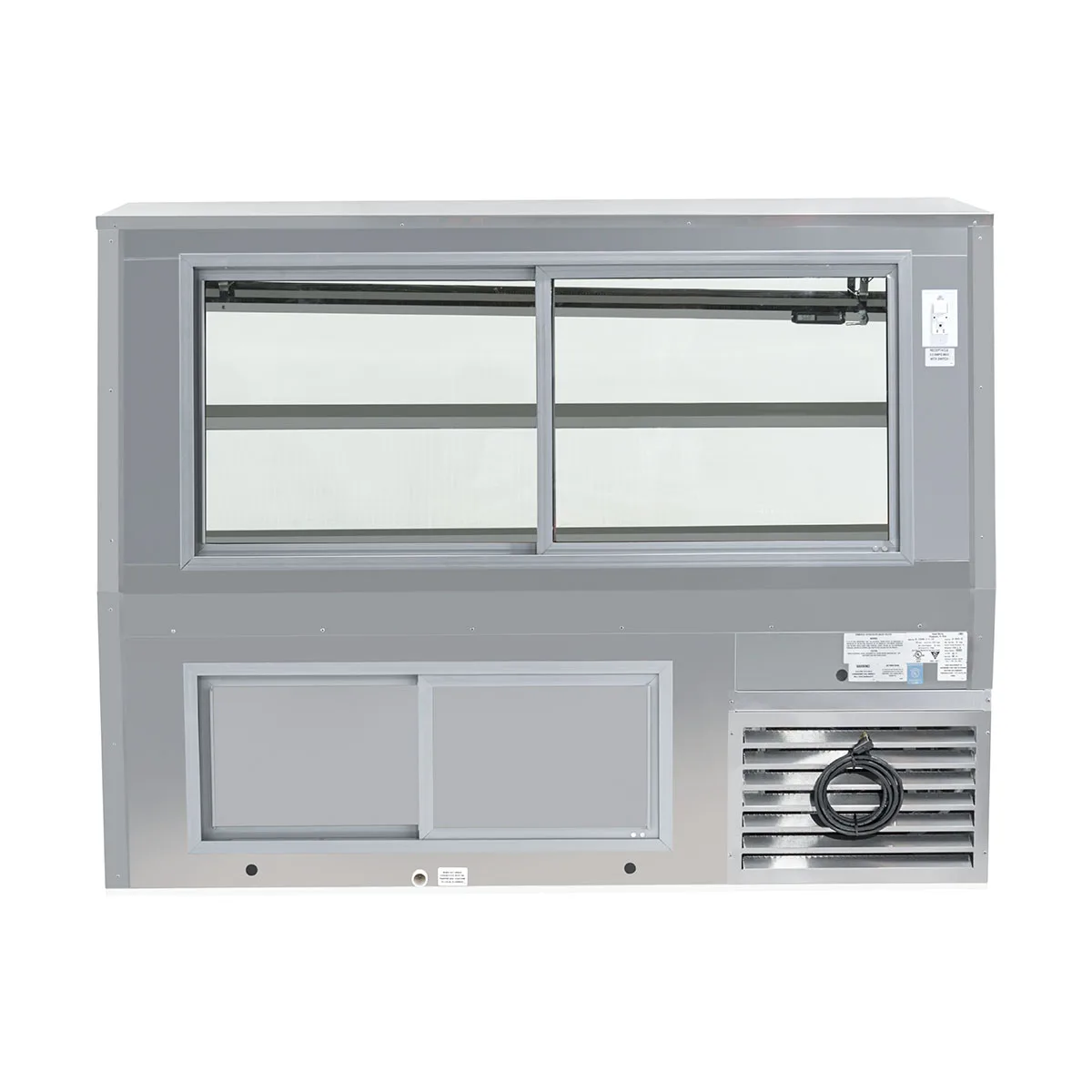 Howard-McCray SC-CDS34N-8-S-LED 96" Flat Refrigerated Deli Display Case
