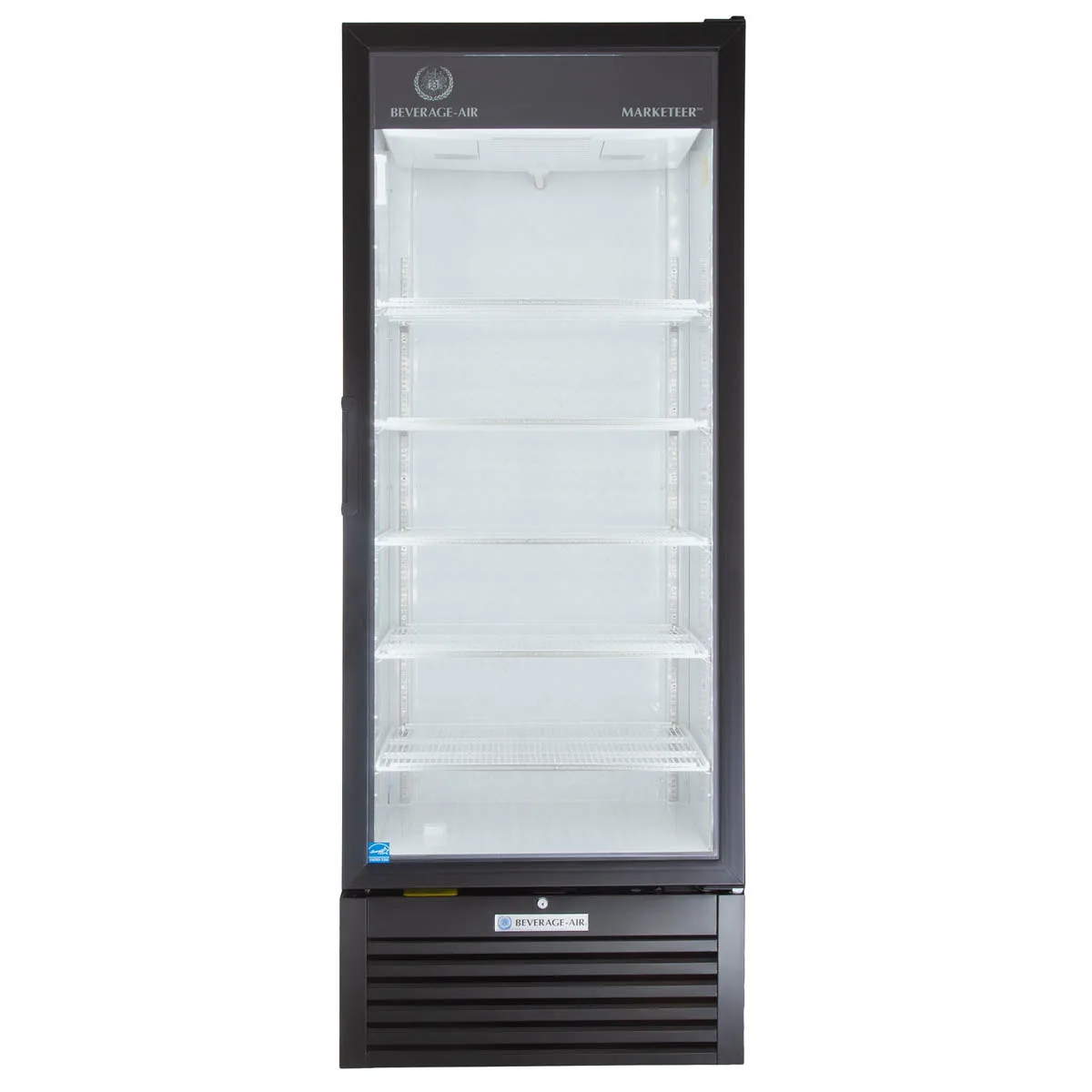 Beverage Air MT23-1B 29" 1-Section Marketeer Glass Door Merchandiser in Black, 19.2 cu. ft.