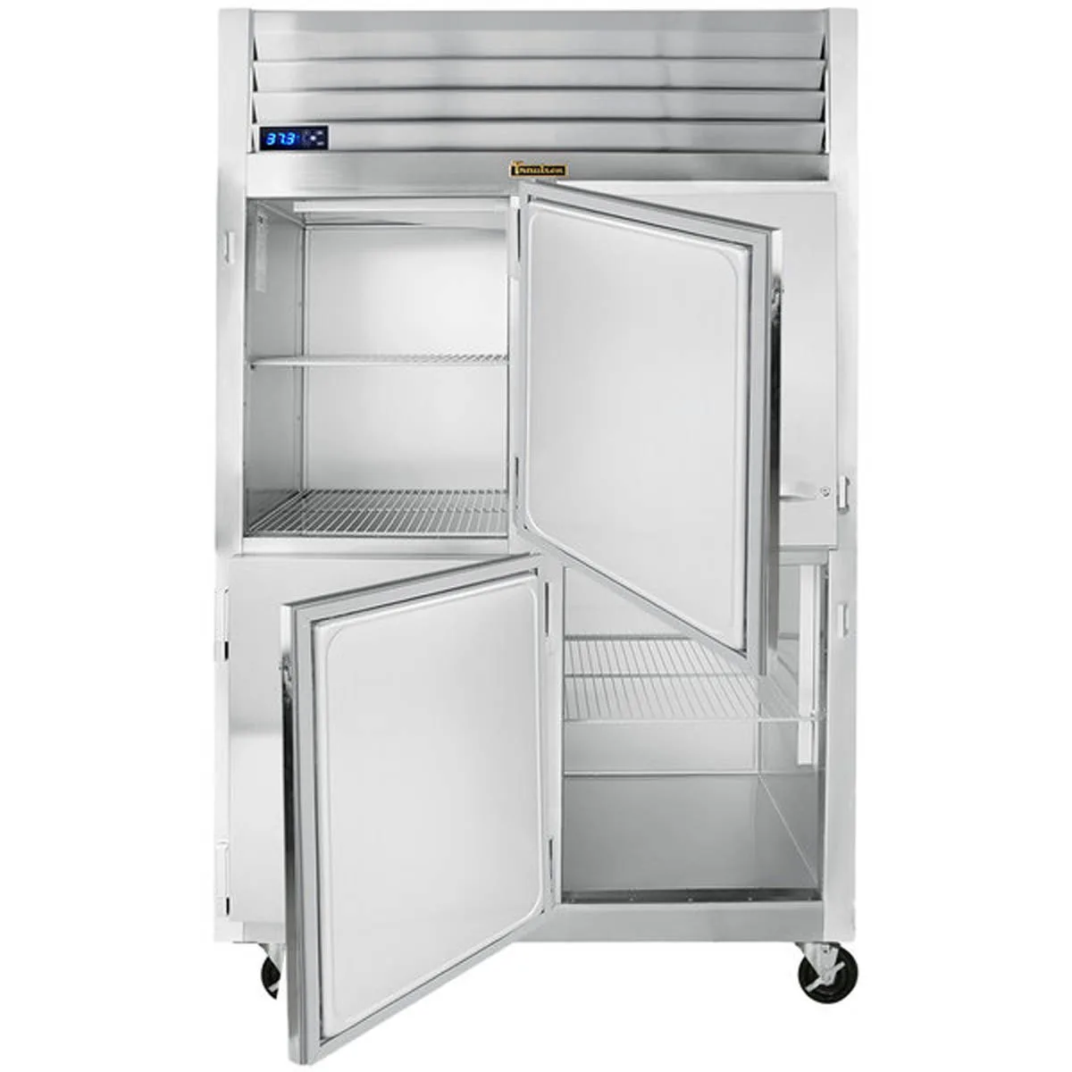 Traulsen G20001-032 52" Reach-In Refrigerator w/ 4 Solid Half-Doors (hinged right/left), Top Mount, 46 cu. ft.