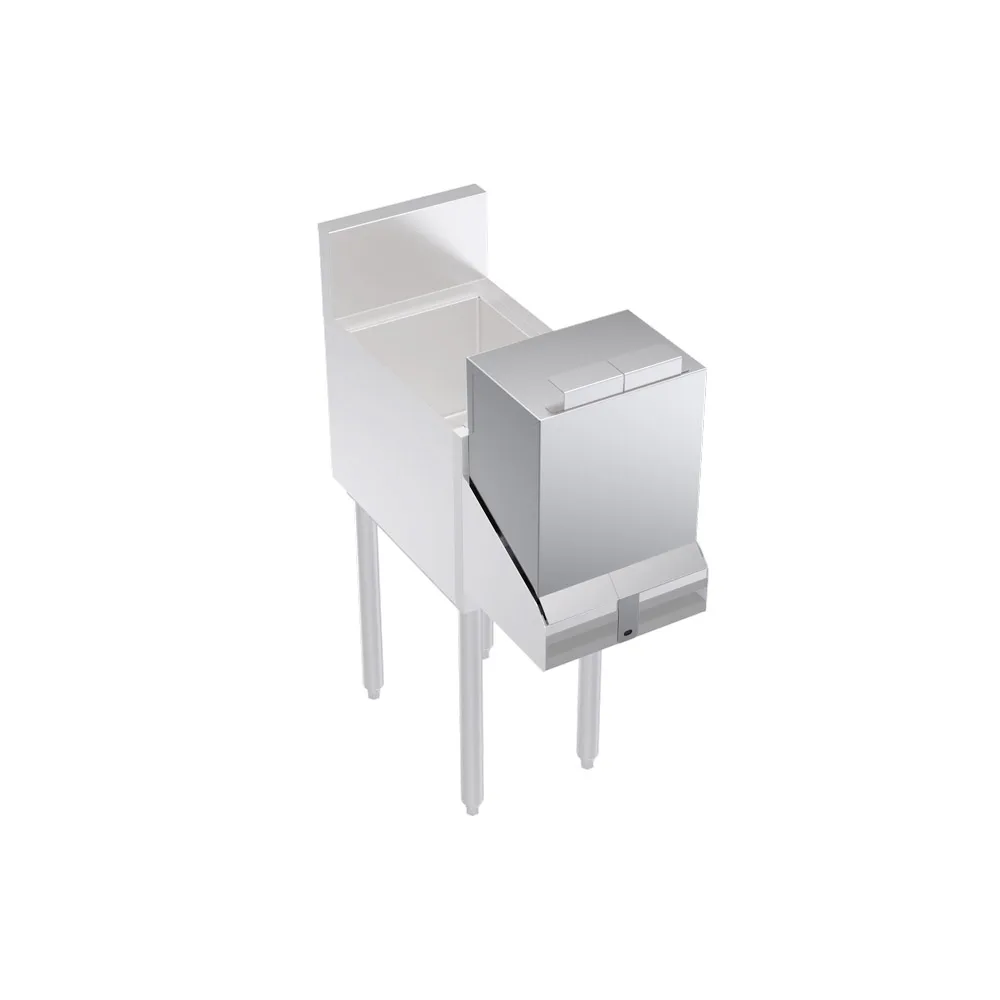 Krowne KR-DC12 Locking Cover for Double Speedrail, 12" Stainless Steel, Double Style