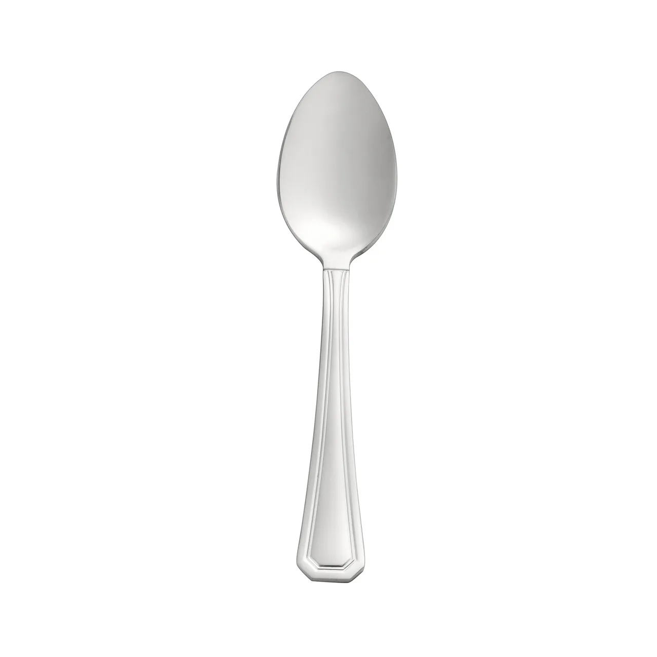 CAC China 8006-01 Lux Teaspoon, 6" Extra Heavy Weight, 18/8 Stainless Steel - 1 Dozen