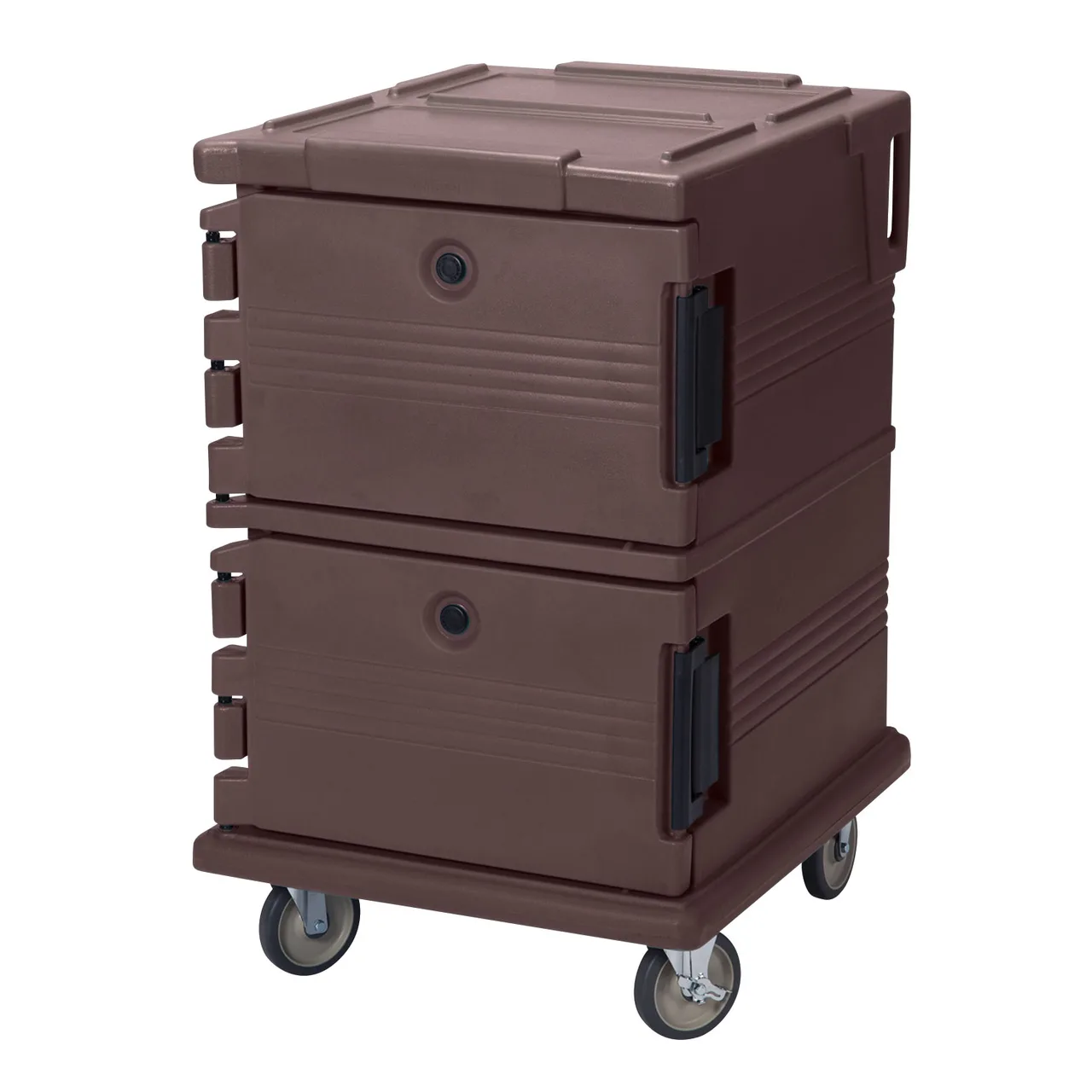 Cambro UPC1200131 Ultra Camcart® Food Pan Carrier w/ Front Loading, (16) Pan Capacity, Dark Brown