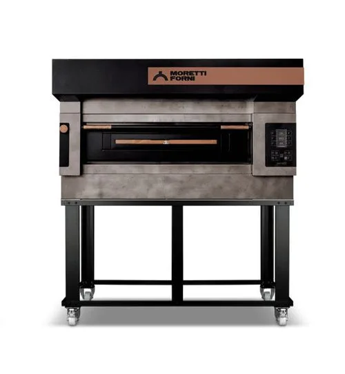 Moretti Forni ICON S100E1 37.5" Electric Pizza Deck Oven, 1 Deck, Stone Deck, Dual Power Heat