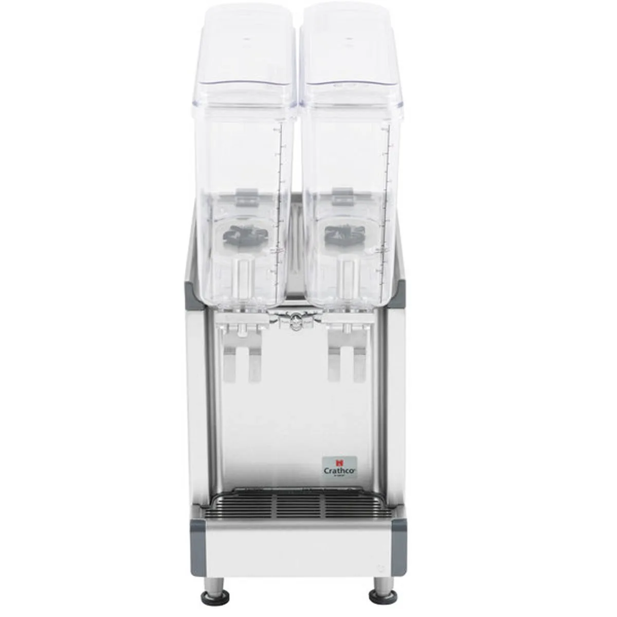 Crathco CS-2E-16-290 Beverage Dispenser with Double Bowls / Agitator Type - 2.4 Gal (each) - 1/10 Hp