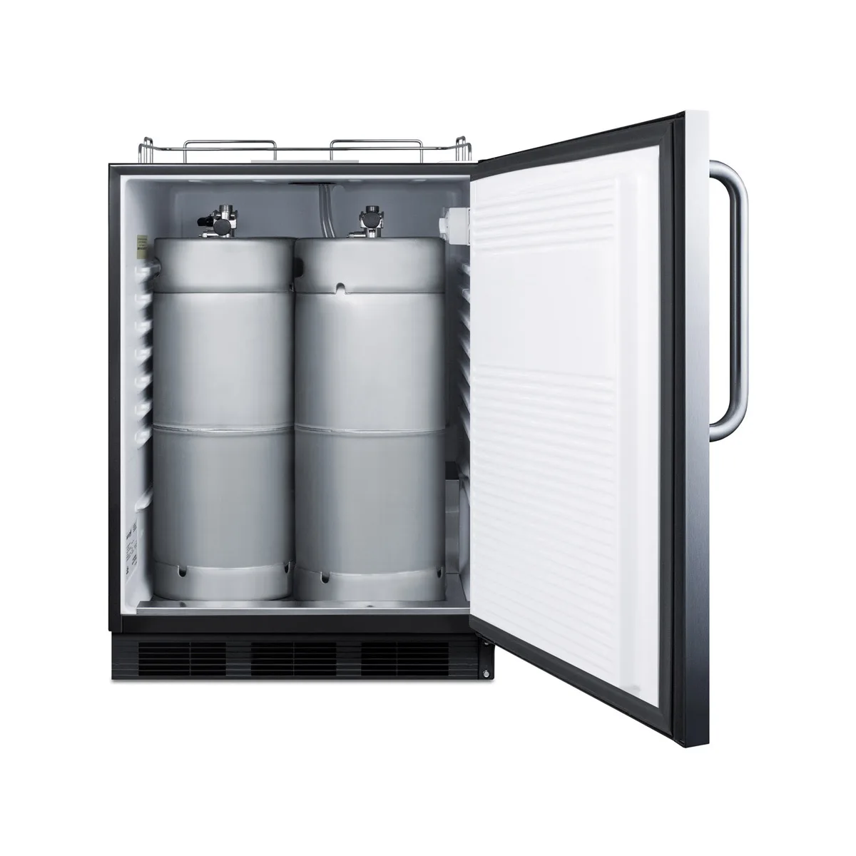 Summit SBC54OSBIADANK 24" 1 Tower Kegerator Dispenser, 5.5 cu. ft.