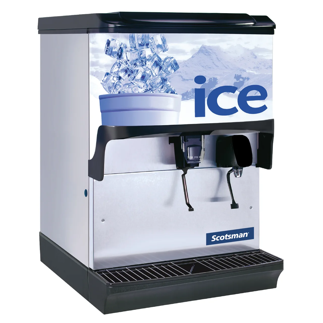 Scotsman IOD150-1 23" Countertop Nugget Ice Dispenser, 150 lb Bin