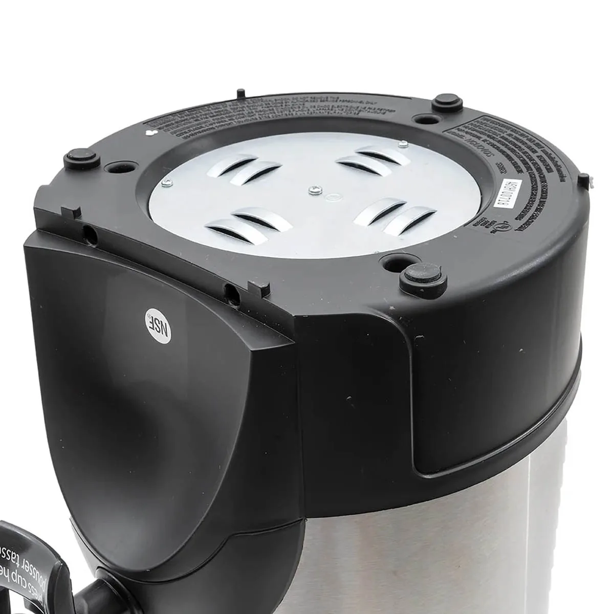 Hamilton Beach HCU040S - Coffee Urn, 40 Cup Capacity, Double Wall Insulation, 1.44kW - 120V