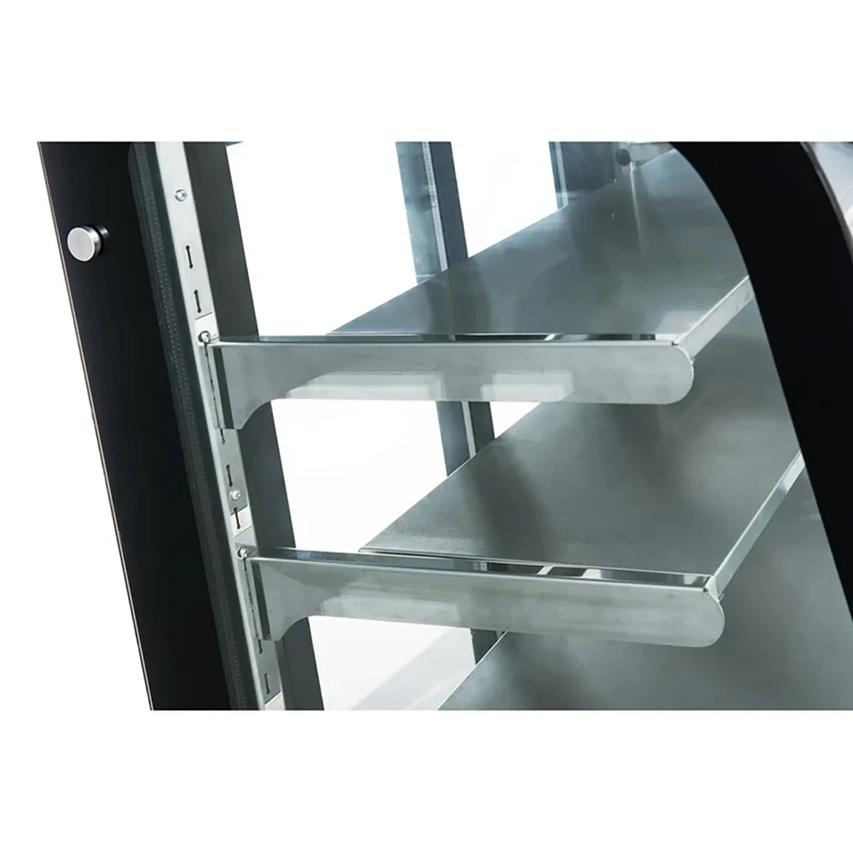 Dukers Appliance Co DDM72R-CB 72" Refrigerated Bakery Display Case, Curved Glass