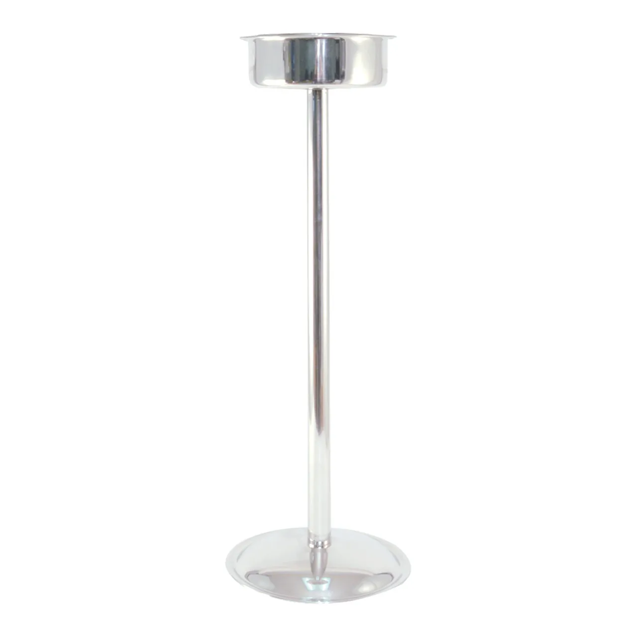 CAC China SWBT-ST Wine Bucket Stand, 28" Height, Stainless Steel Mirror Finish, Silver