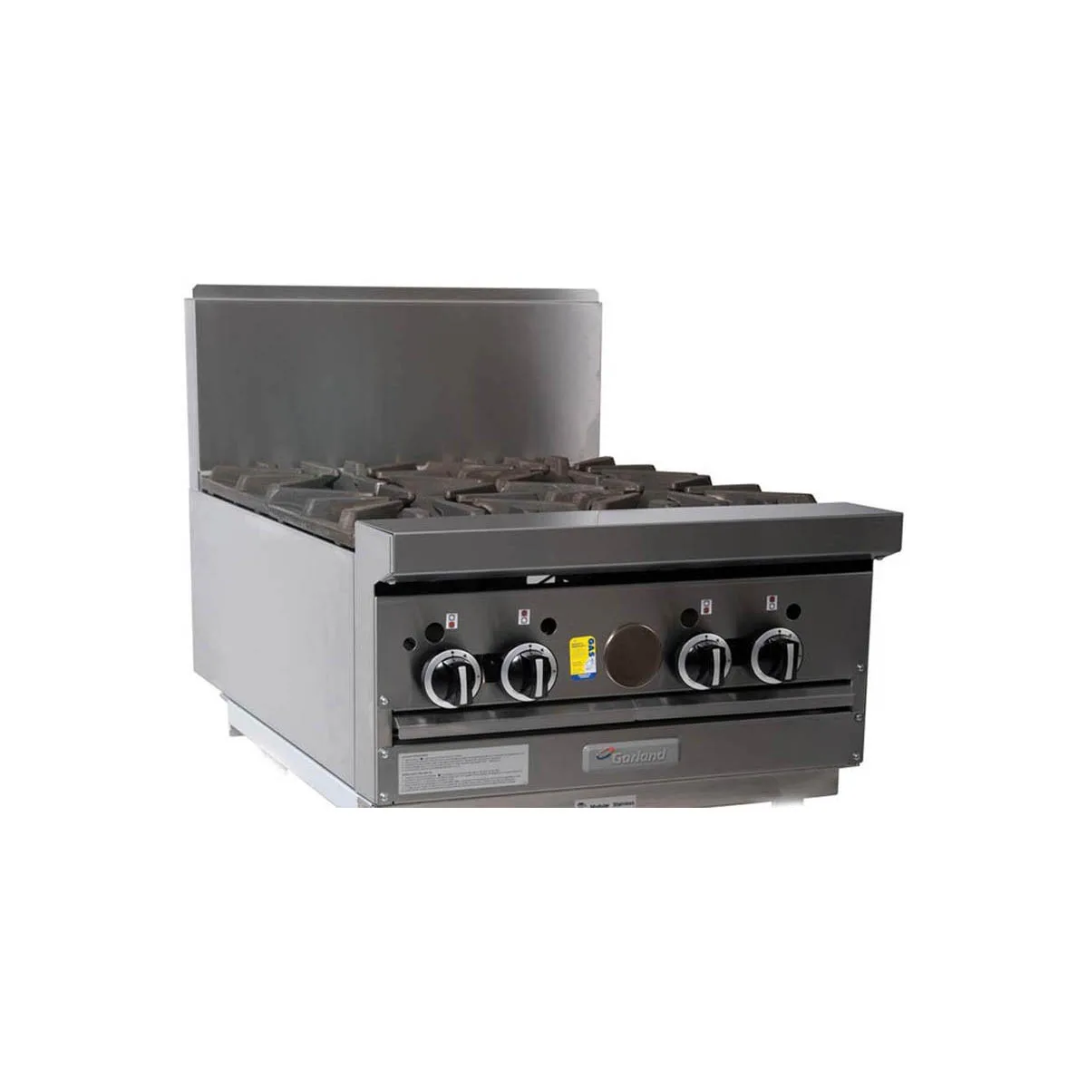 Garland US Range G24-4T 24" Gas Restaurant Range w/ (4) Open Burners, Modular, 132.000 BTU