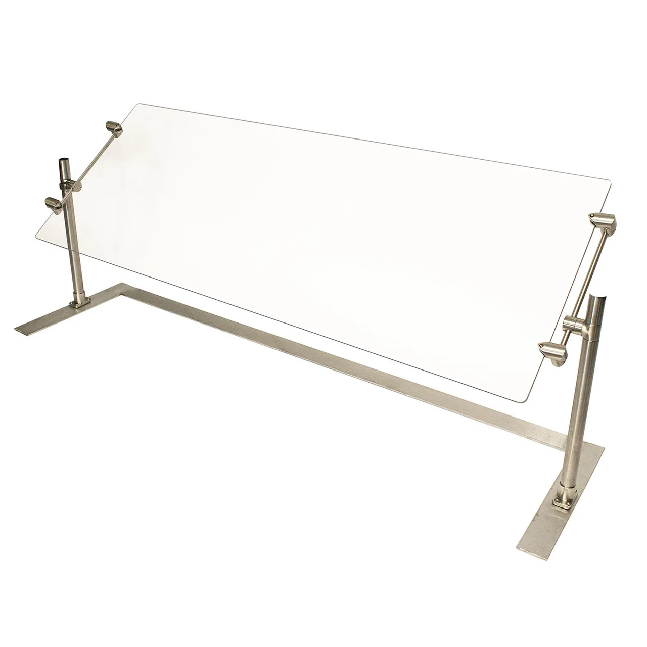 BK Resources SG-P-72 Portable Adjustable Sneeze Guard, 72"