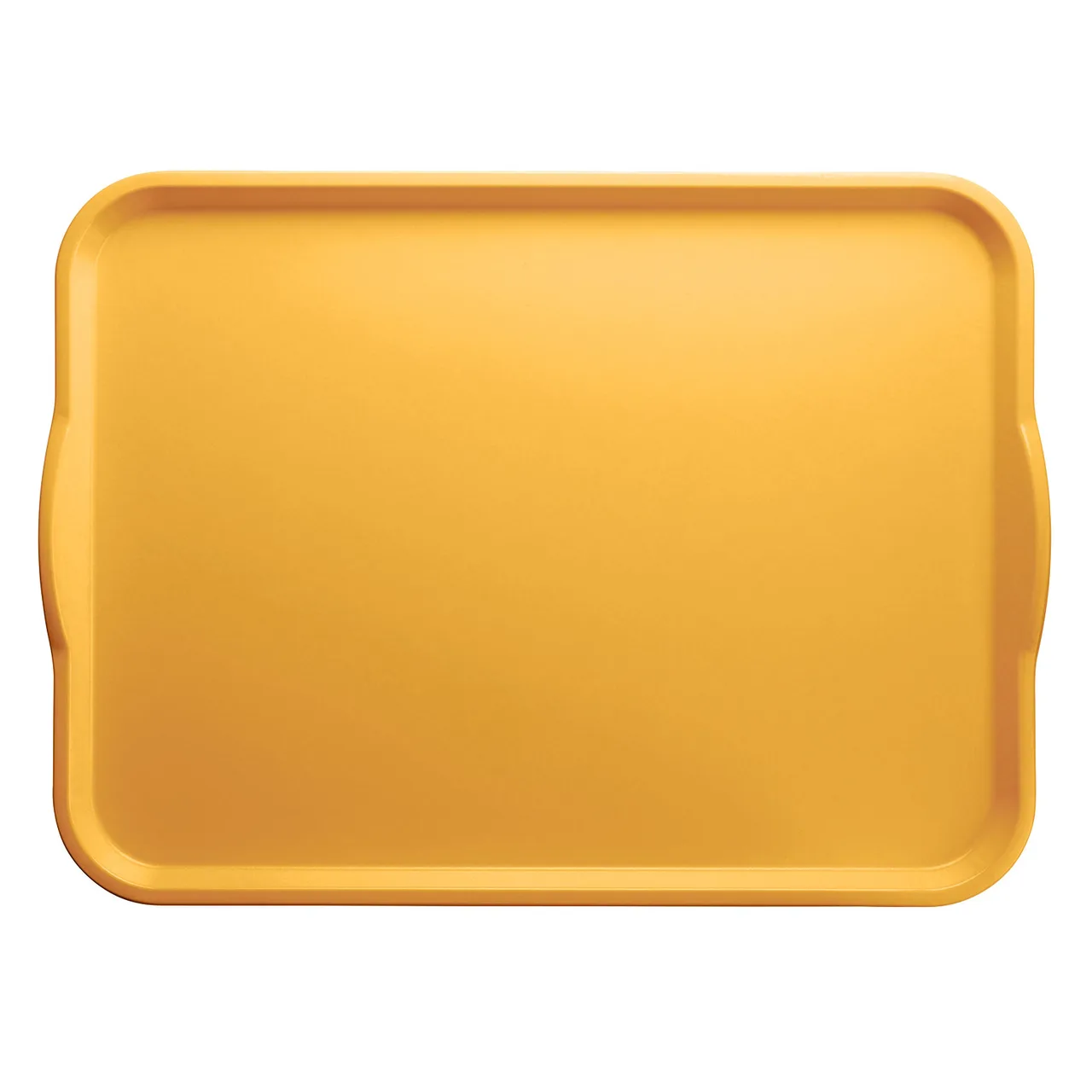 Cambro 1520H171 Camtray Rectangular Tray, 15" x 20" Fiberglass, Tuscan Gold Handles NSF Made in USA
