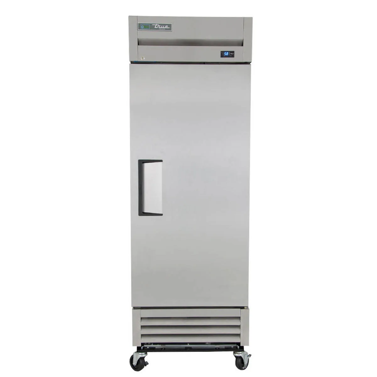 True T-19FZ-HC 27" 1-Solid Door Reach-In Freezer, Bottom Mount, 19 cu. ft., Stainless Steel Front, Aluminum Sides