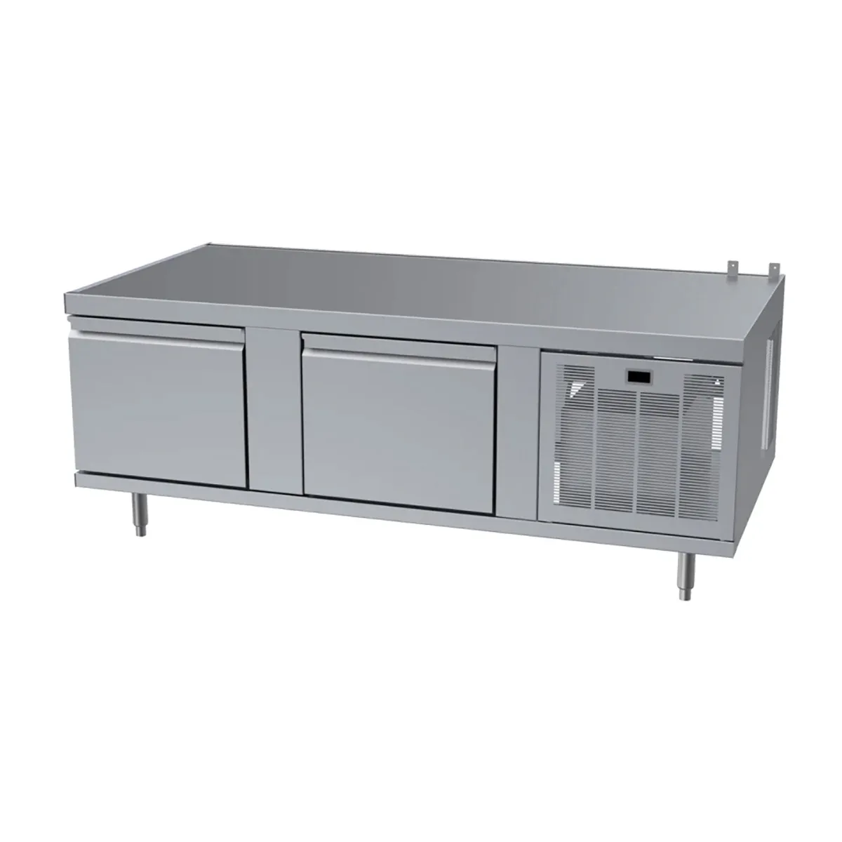 Garland US Range UN17FC66 66" 2-Section Polar Cuisine Freezer Chef Base w/ 4 Drawers, Self-Contained