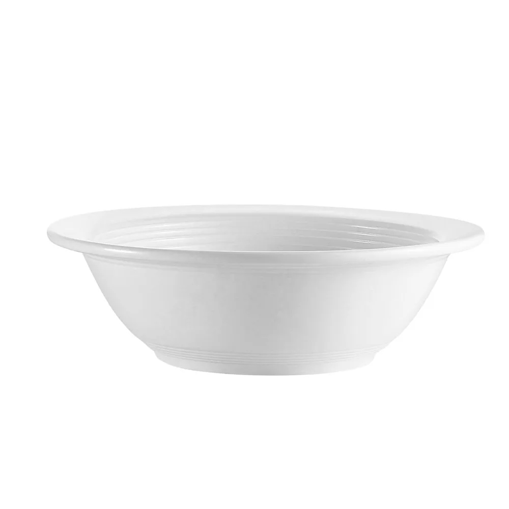 CAC China TGO-10 Tango Grapefruit Dish, 13 oz, 6-5/8" Dia. x 2" H, Porcelain, Bone White - Dozen