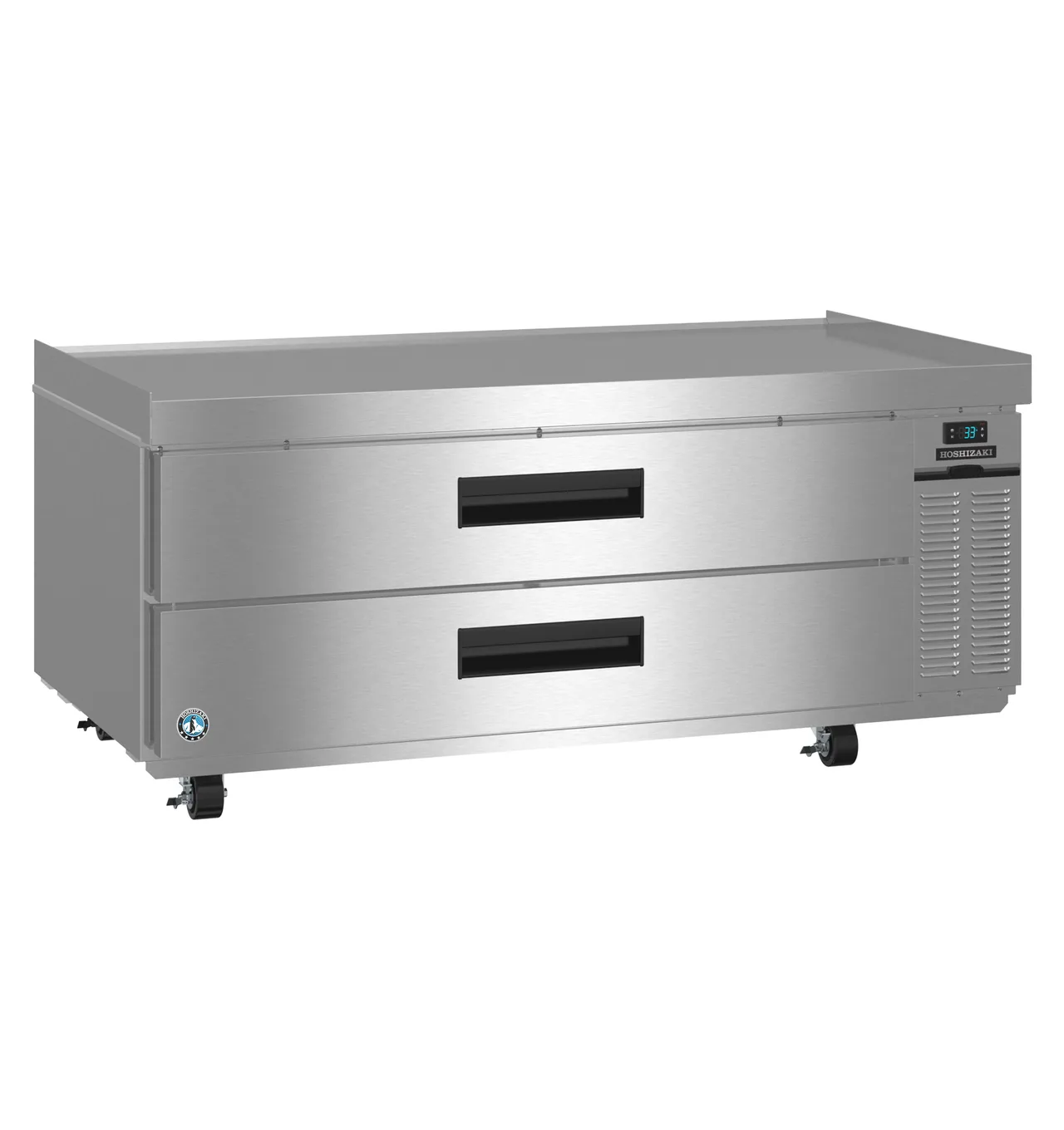 Hoshizaki CR60B 60" 2 Drawers Steelheart Refrigerated Chef Base, 12.82 cu ft, R290 Compressor