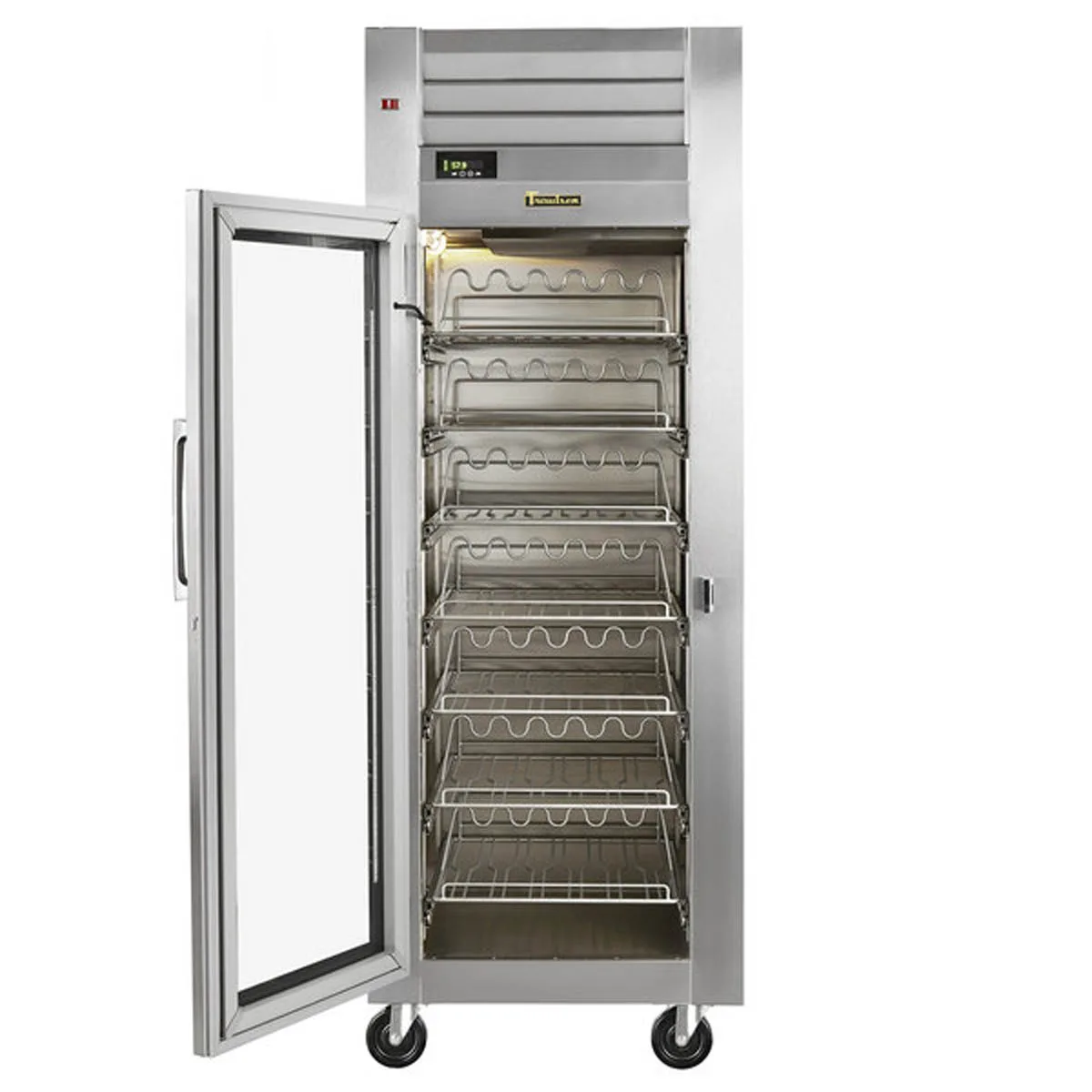 Traulsen RH126W-WR01 30" Glass Door Wine Refrigerator, Single Temperature, 77 Bottles