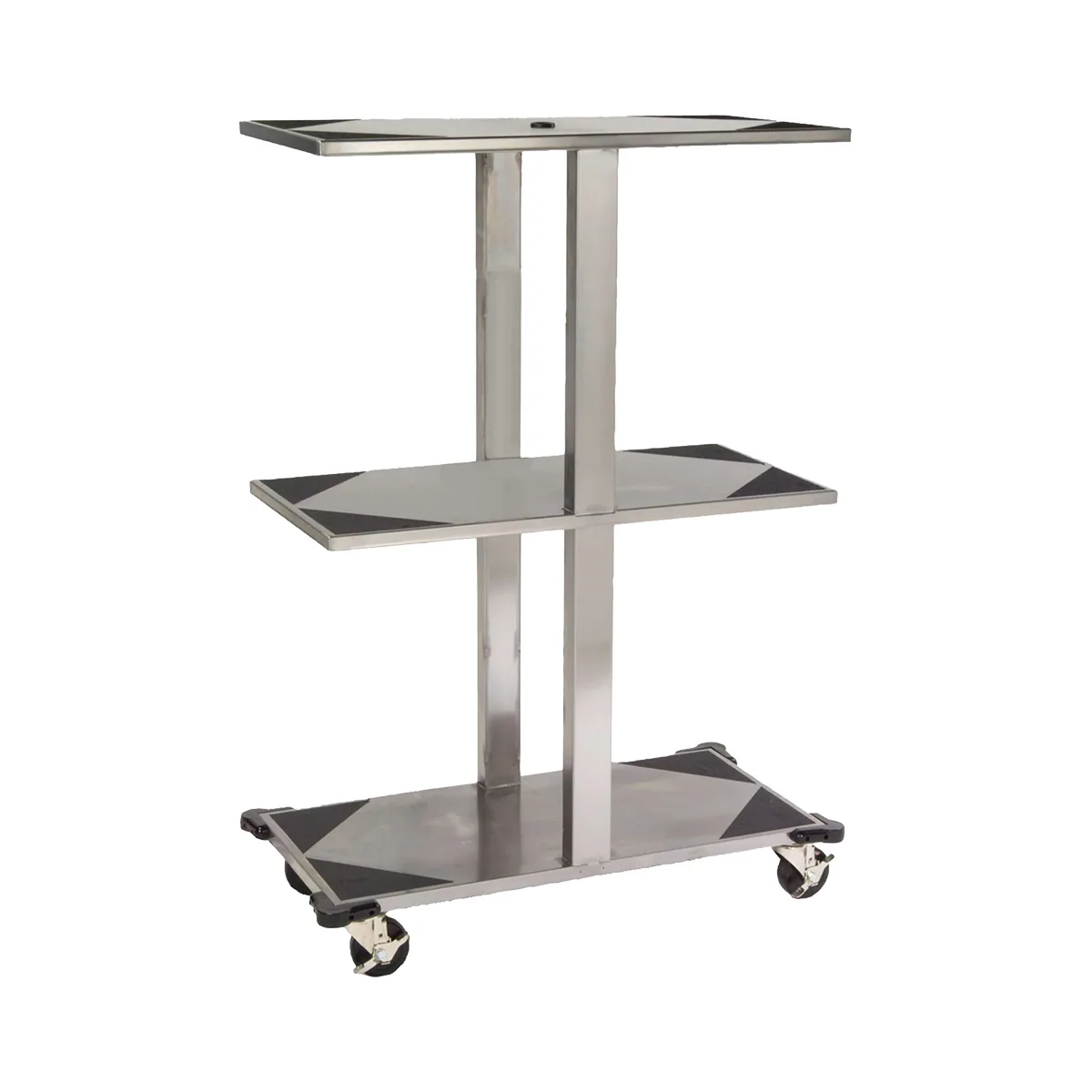 Lakeside 74550 Welded Stainless Steel Food Carrier Box Storage Rack w/ 6 Solid Fuel Boxes
