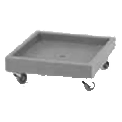 Cambro CD2020615 Camdolly Charcoal Gray Polyethylene Glass Rack Dolly, 22.5x22.5x8.25, 300 lbs, NSF