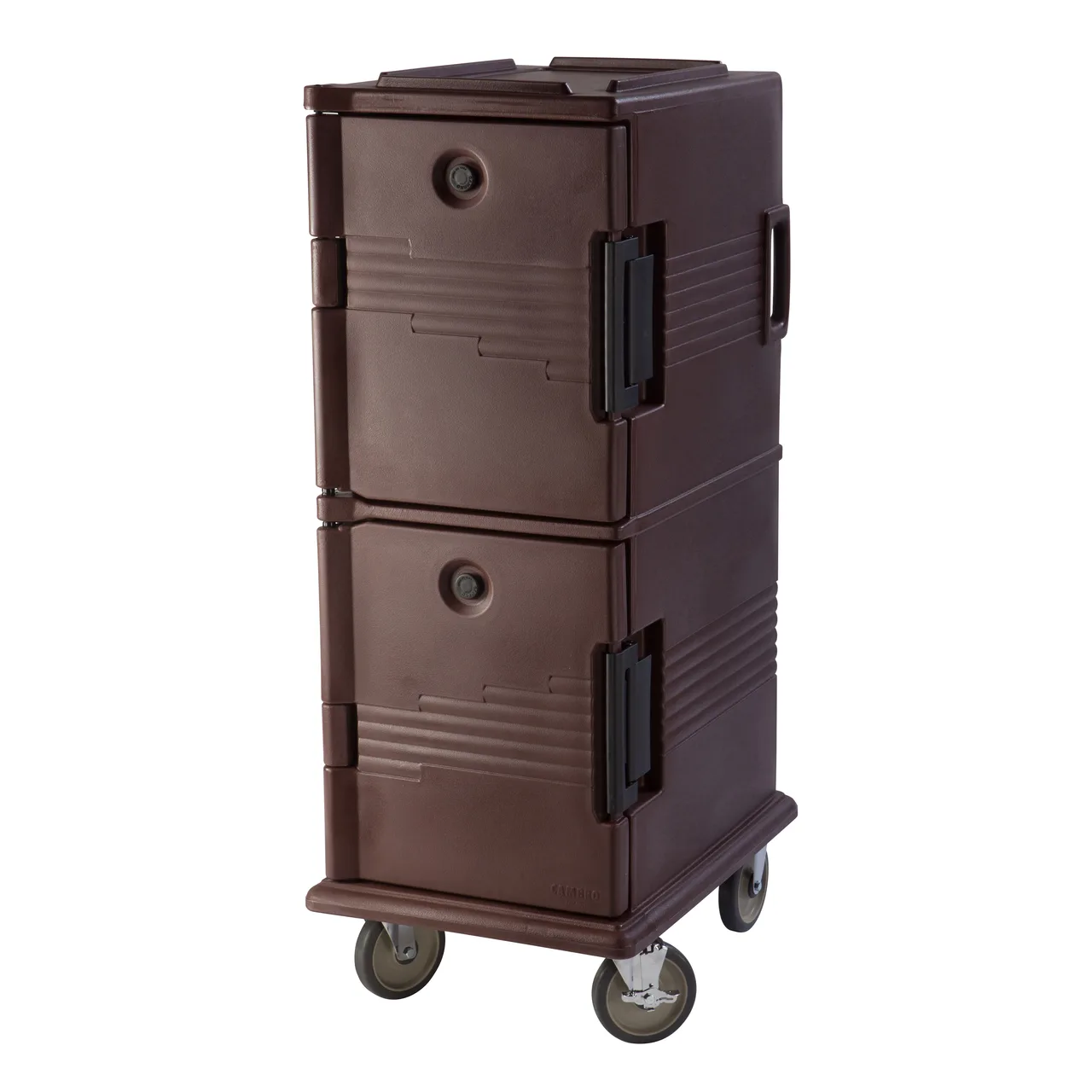 Cambro UPC800131 Ultra Camcart® Front Loading Dark Brown Insulated Food Pan Carrier