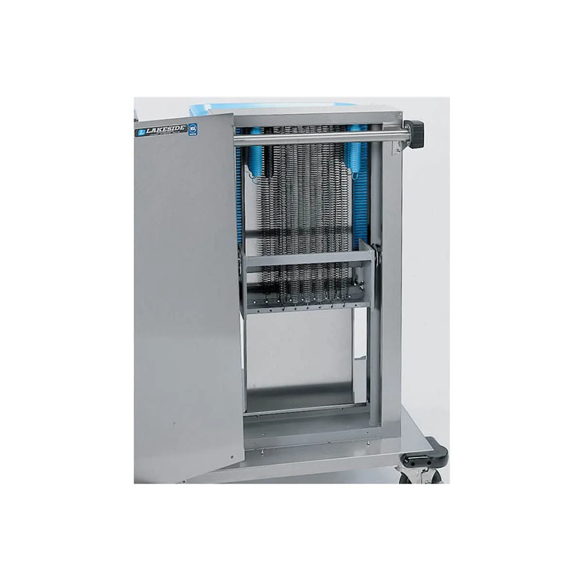 Lakeside 2818 Mobile Double Platform Cantilever Tray Dispenser for 14" x 18" Trays