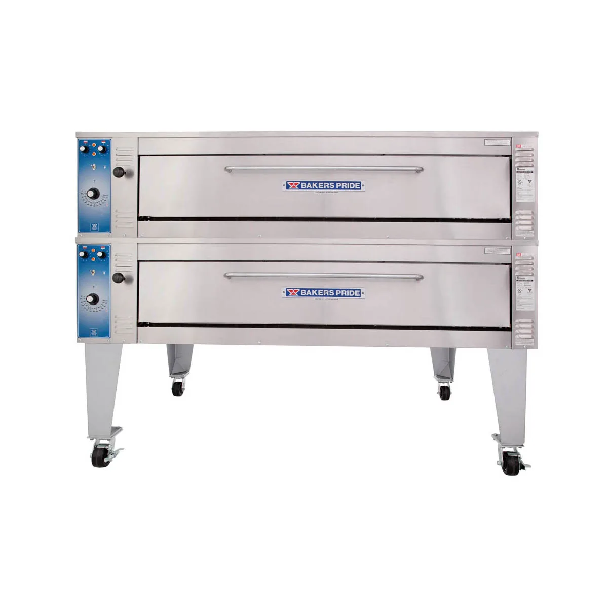 Bakers Pride EP-2-8-5736 74" Double Deck Electric Pizza Oven