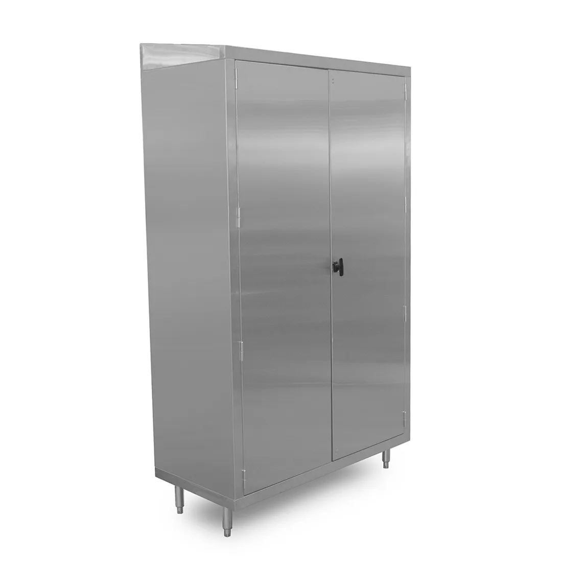 John Boos TCH-223684-X Sloped Top Storage Cabinet w/ (2) Doors, (4) Shelves