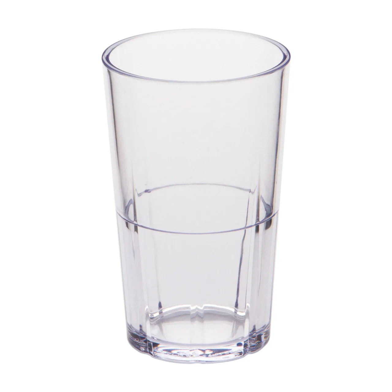 Cambro LDT5152 Lido® Tumbler, 5 Oz Clear SAN Plastic, 2-5/16" Dia, 3-11/16" H, Dishwasher Safe