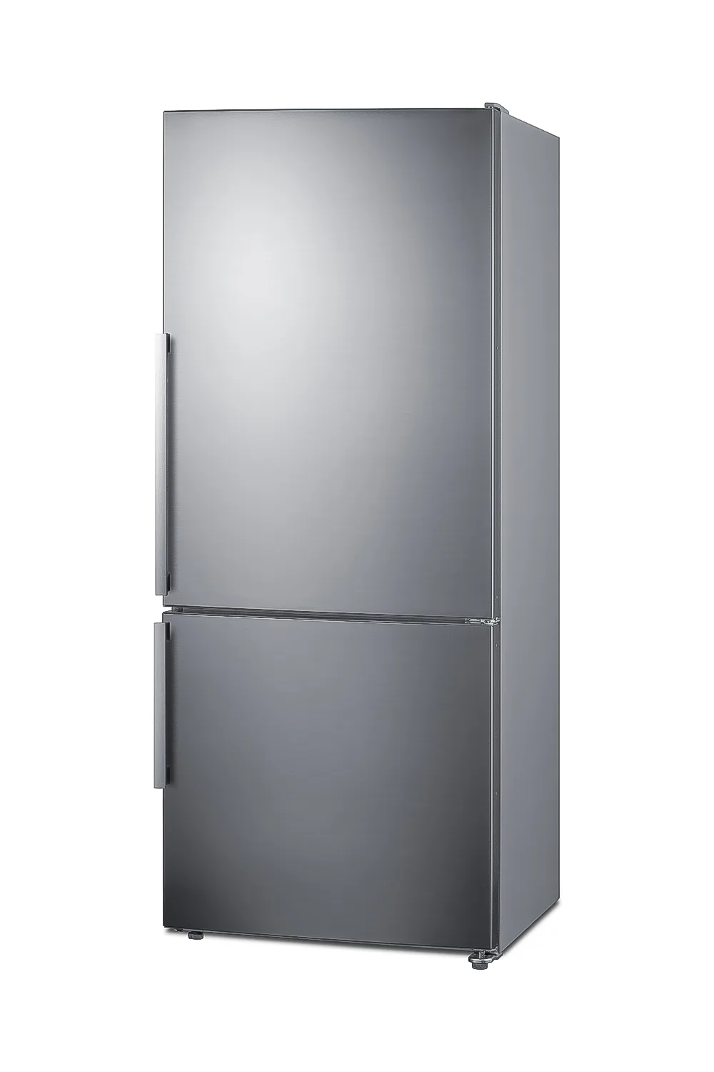 Summit FFBF284SSIM 28" Bottom Freezer Refrigerator w/ Stainless Steel Doors, Icemaker, 14 cu. ft.