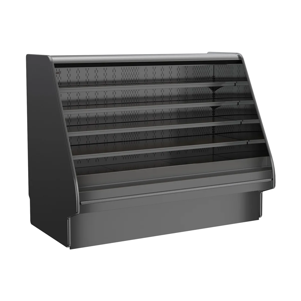 Structural Concepts GHSS660R (FLAT) 75" Self-Serve Refrigerated Open Air Merhandiser, Self-Contained Refrigeration