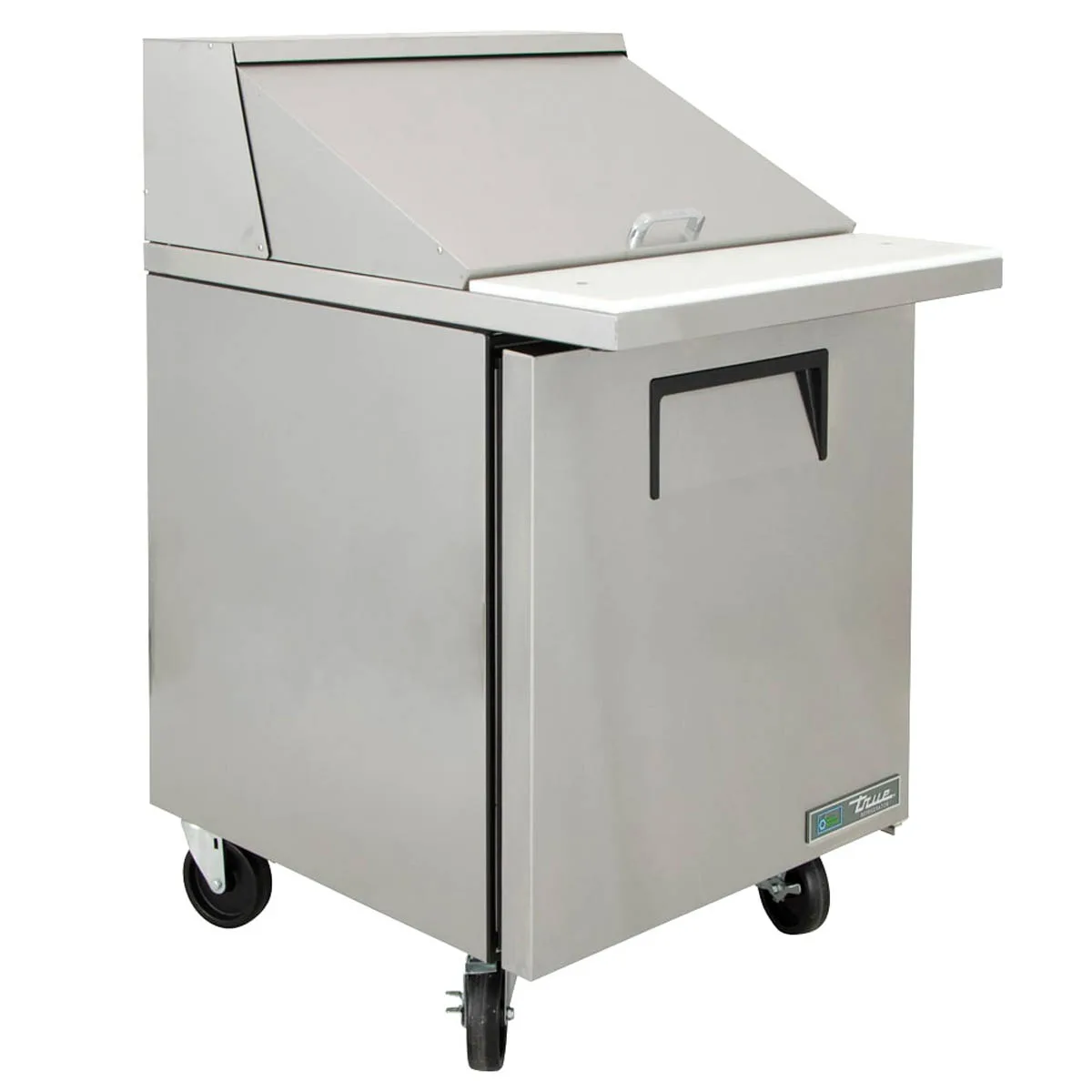True TSSU-27-12M-C-HC 27" Mega Top Sandwich/Salad Prep Table w/ 1 Door 12 Pans