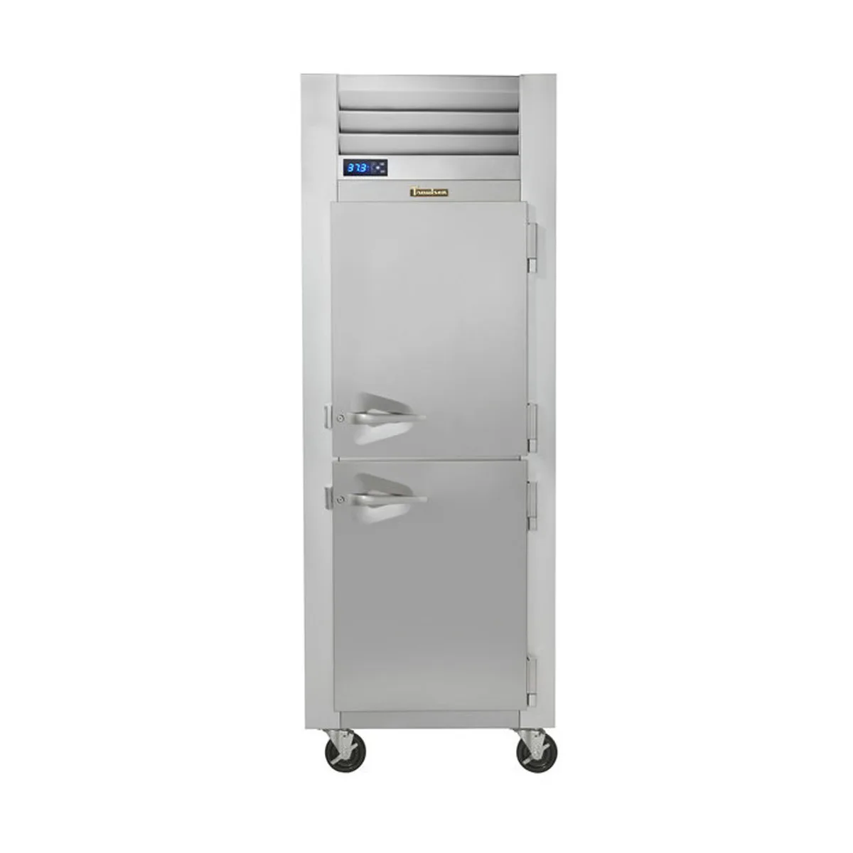 Traulsen G10042-032 30" 1-Section Pass-Thru Refrigerator w/ 4 Half Solid Doors (right hinged), R290, 24.7 cu. ft.