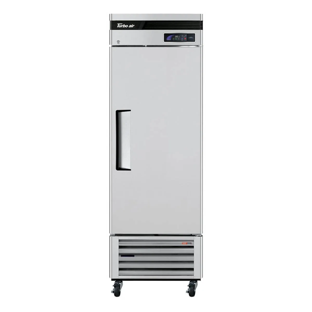 Turbo Air TSR-23SD-N6 27" 1-Section Reach-In Refrigerator w/ Solid Door, Bottom Mount, Stainless Steel, 19 cu. ft.