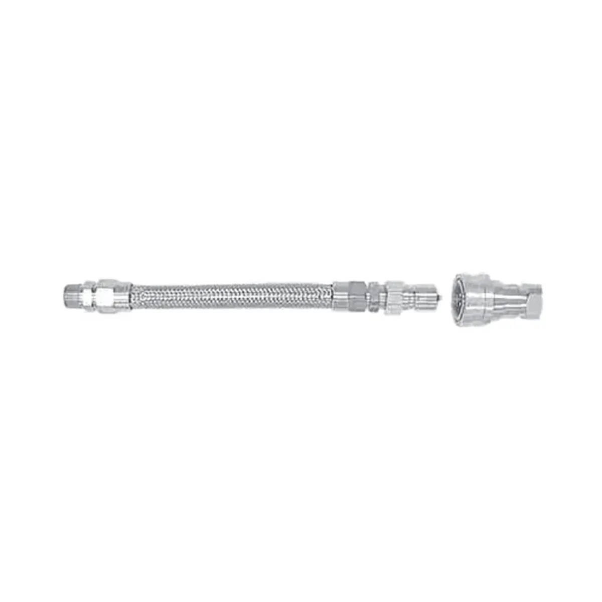 Dormont W75B2Q72 Hi-Psi® Water Connector Hose, 3/4" Dia. x 72" L / S. Steel Braided Exterior