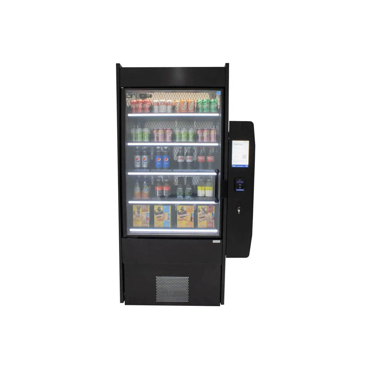 Structural Concepts BD3632IS 36" Glass Door Merchandiser, Black, 5 Levels, LED, R290 Refrigerant