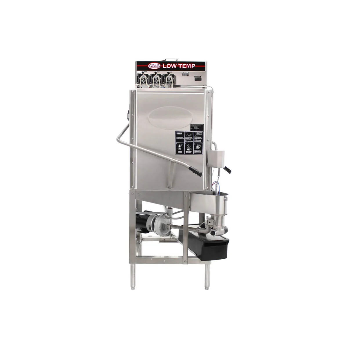 CMA Dishmachines S-C Corner Load Single Rack Pot/Pan & Utensil Washer, Low Temp - 40 RPH / 1hp
