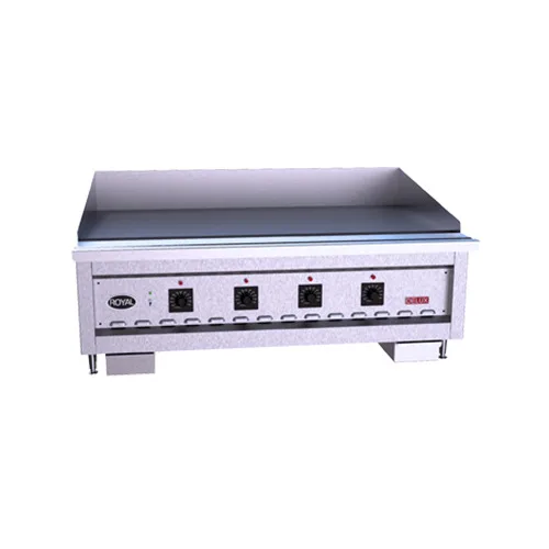 Royal Range of California RD100-48 48" Countertop Gas Griddle, Solid State Controls, 80.000 BTU