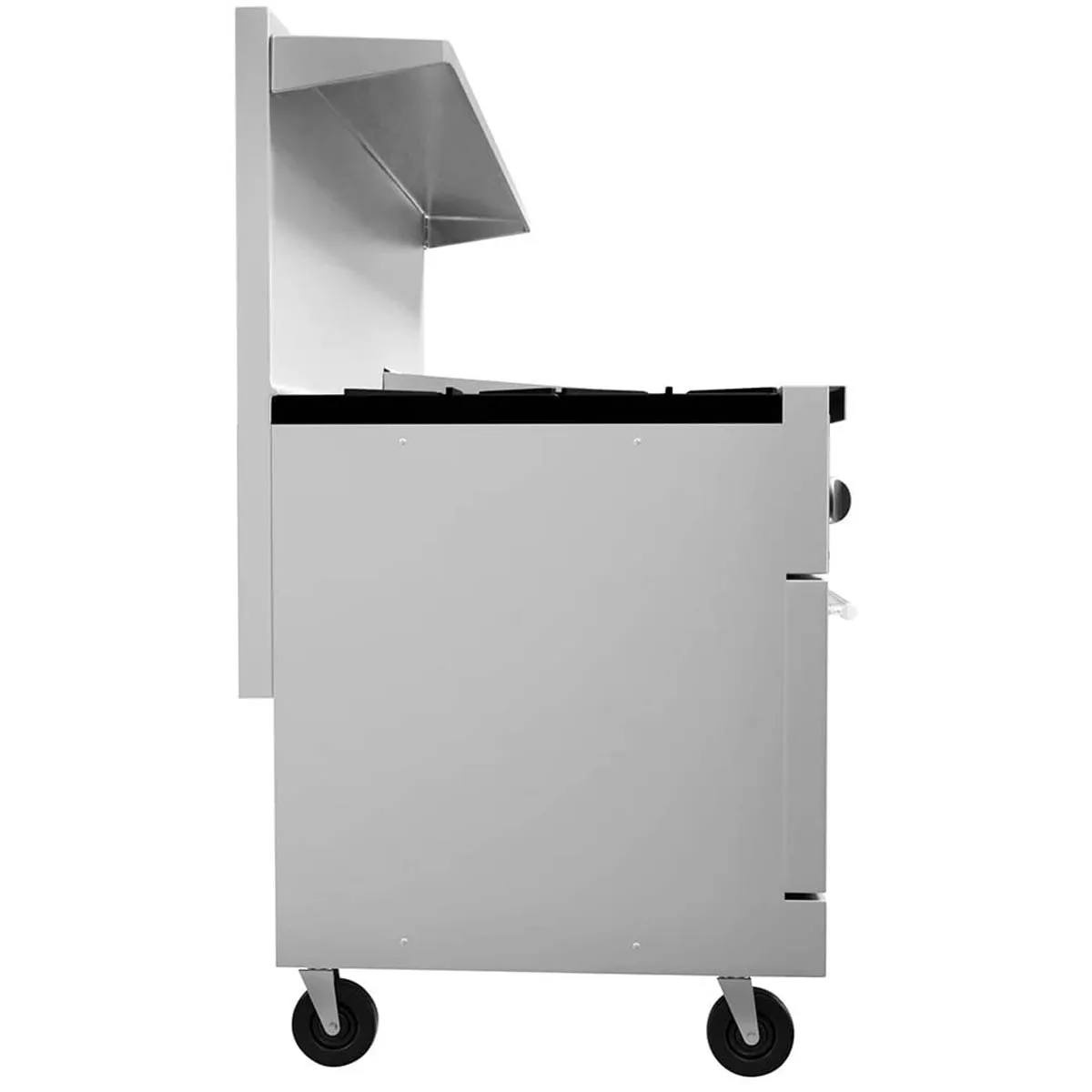Vulcan 60SC-6B24G 60" Gas Restaurant Range w/ (6) Open Burners, 24" Griddle Right, (1) Standard Oven, (1) Convection Oven, 278.000 BTU