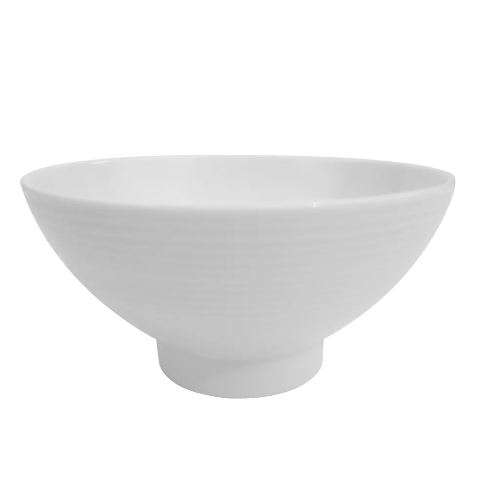 CAC China SHA-43 Sushia Rice Bowl – 4 oz., 3-3/4" Dia x 2-1/4" H, Round Porcelain, White – 1 Dozen