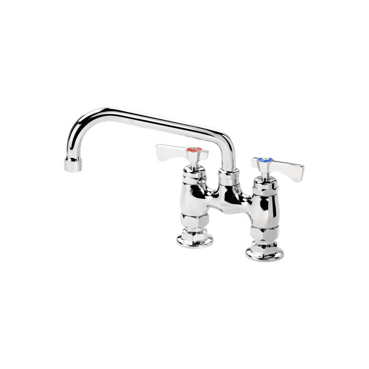 Krowne 15-408L Royal Series Low Lead Deck Mount Faucet w/ 4" Centers, 8" Swing Spout