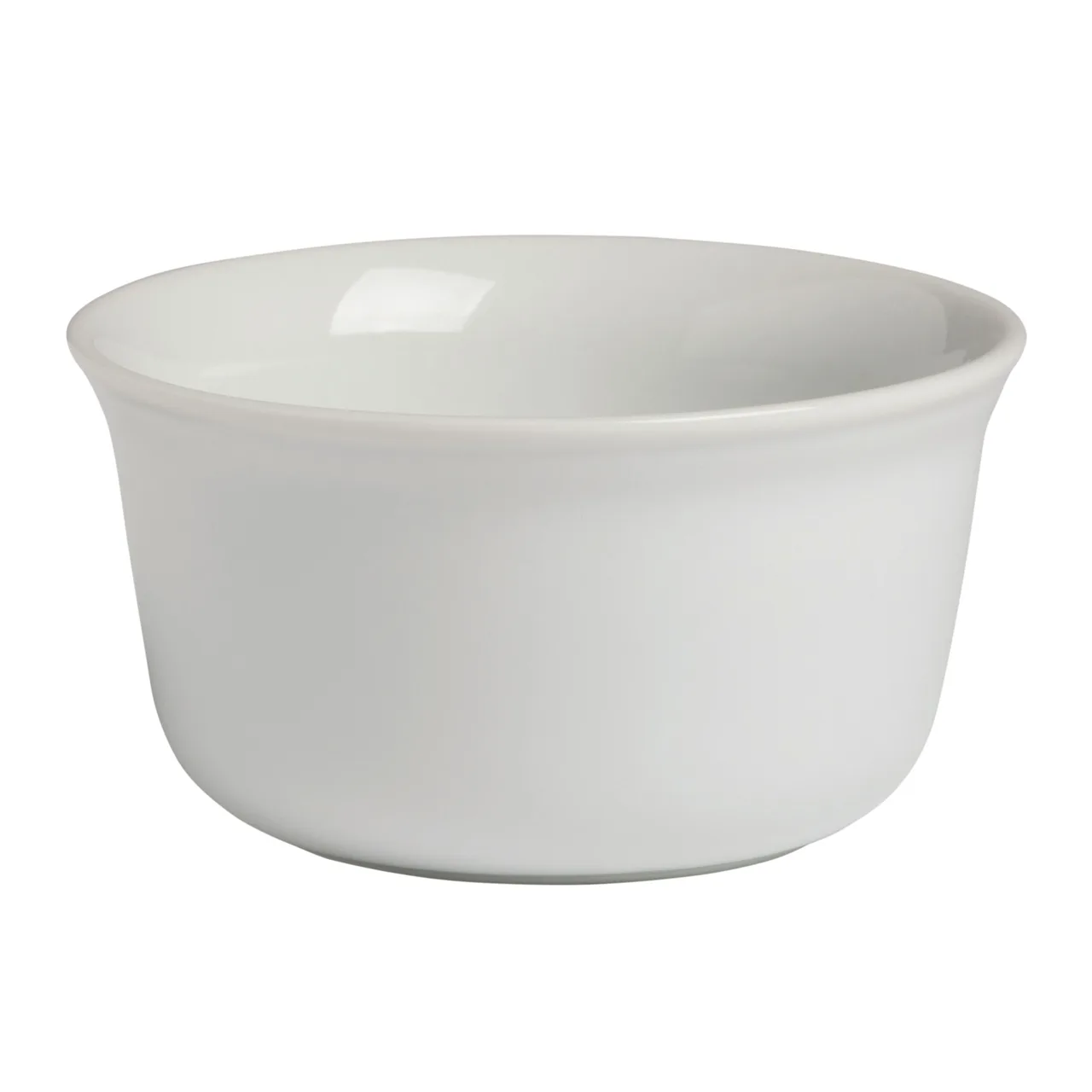 Cambro MDSB9C148 Camwear® Bowl, Serving 9‑Oz White Ceramic, 4‑3/8" Dia x 2‑5/16" H - 48/Case