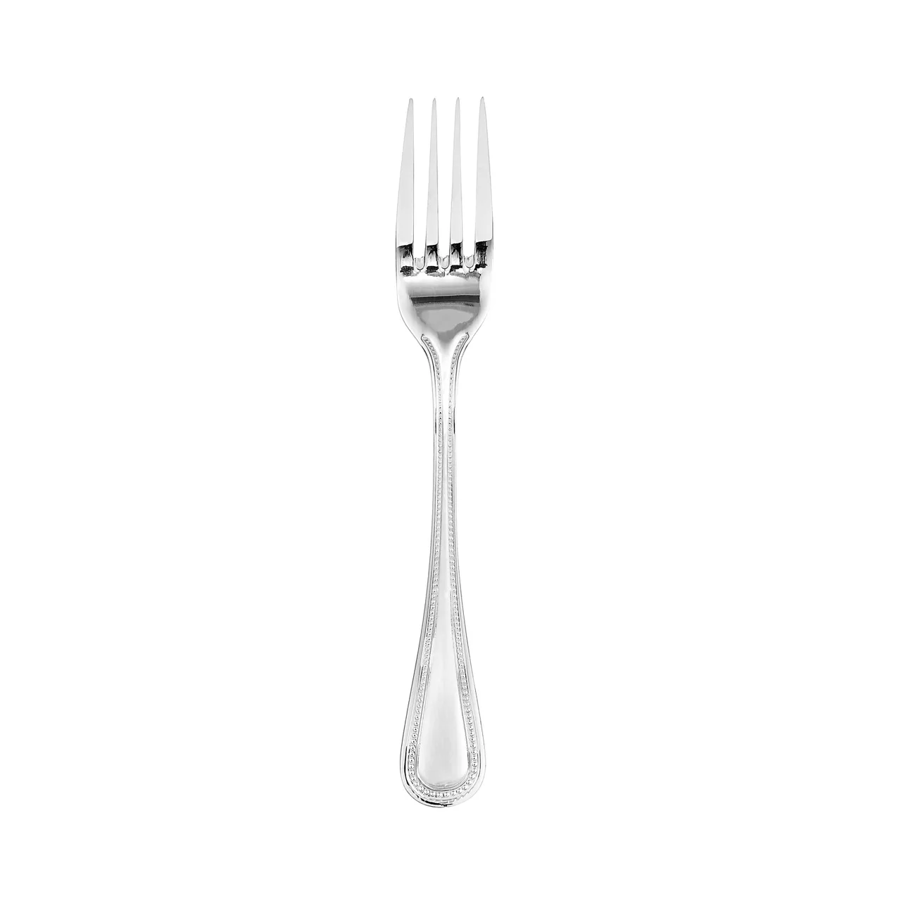 CAC China 8008-11 Golden Pearl Dinner Fork, 8 1/8" Length, 18/8 Stainless Steel, Heavy - 1 Dozen