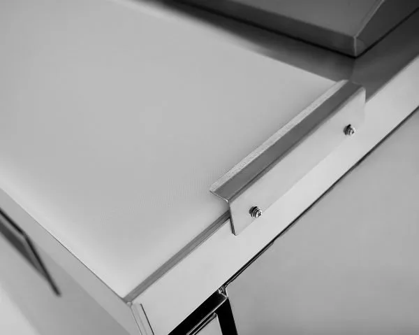 Atosa USA MPF8203GR 93" Three Section Refrigerated Pizza Prep Table, 28.4 cu. ft.