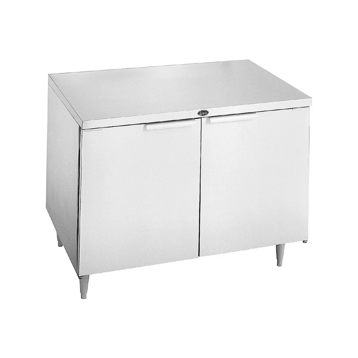 Randell 9301F-290 48" 2-Door Undercounter Freezer, Stainless Steel Exterior, Front Breathing, 10.8 cu. ft.