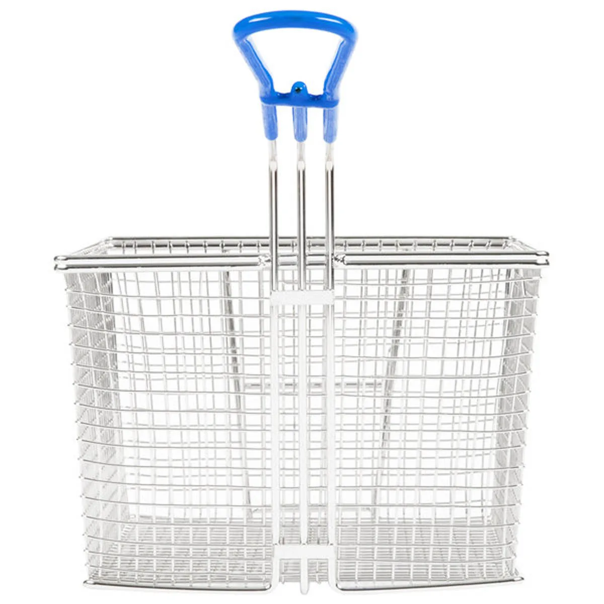 Globe LGBASKET1632 Full-Size Fryer Basket w/ Coated Handle & Front Hook, 7 3/4" x 8 1/2" x 6"