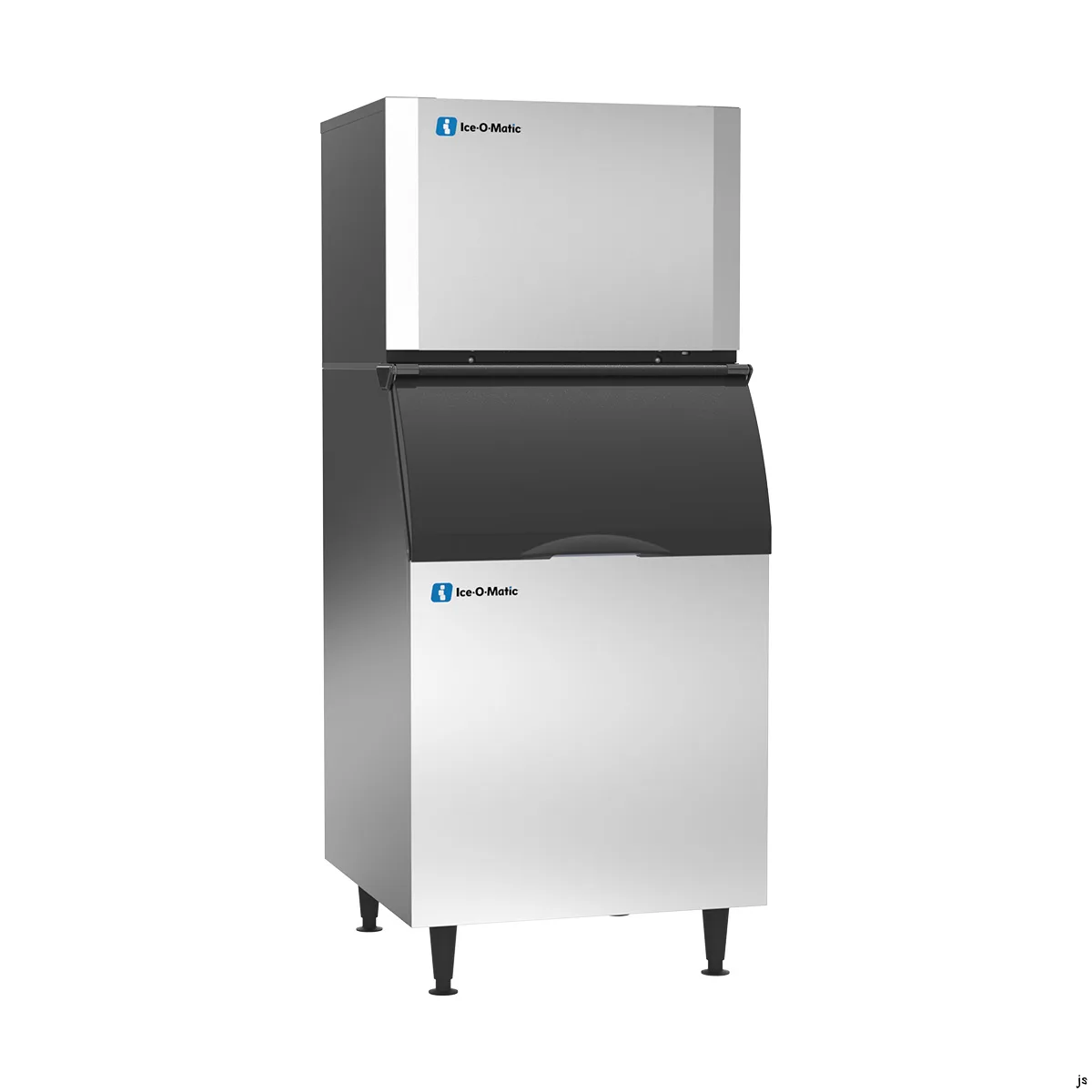 Ice-O-Matic CIM0636HW90 30" Half Cube Ice Machine Head, Water Cooled, 620 lb/24 hr