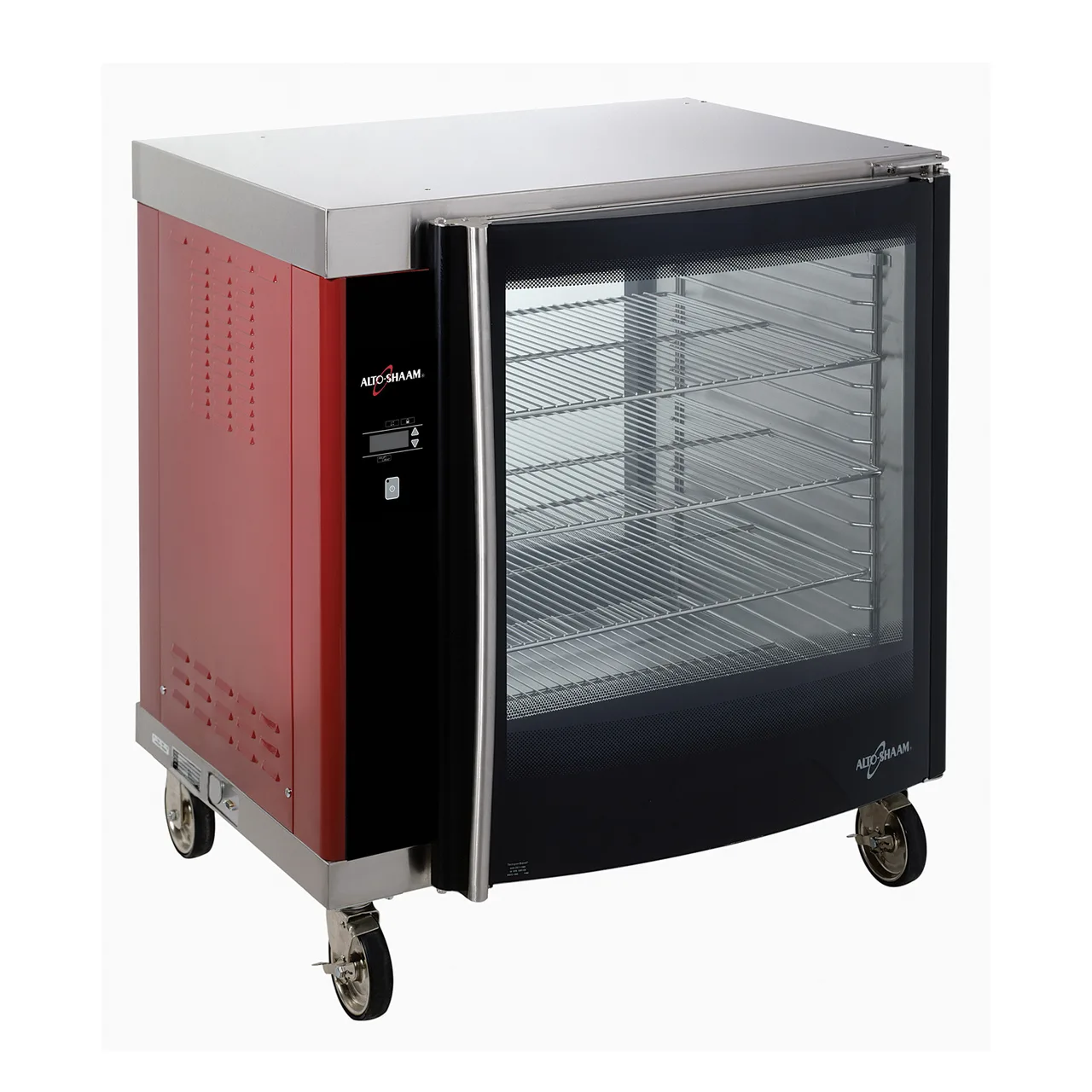 Alto-Shaam AR-7H-SGLPANE 1-Compartment Heated Holding Cabinet, Single Pane Glass Door, 8-Pan 18"x26", Stainless Steel