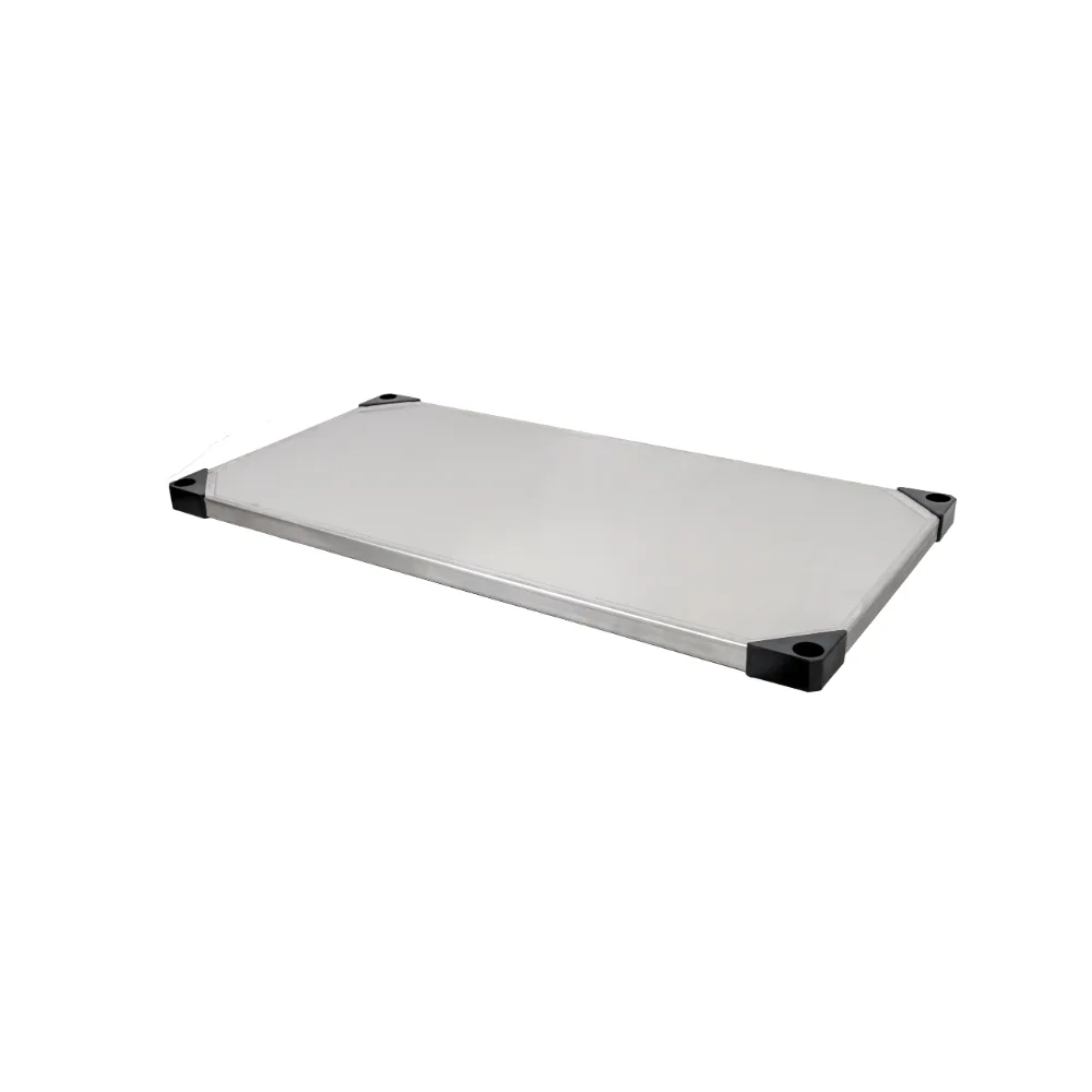 Omcan USA 49138 Solid Shelf w/ 450 lbs. Load Capacity - 48″W x 24″D